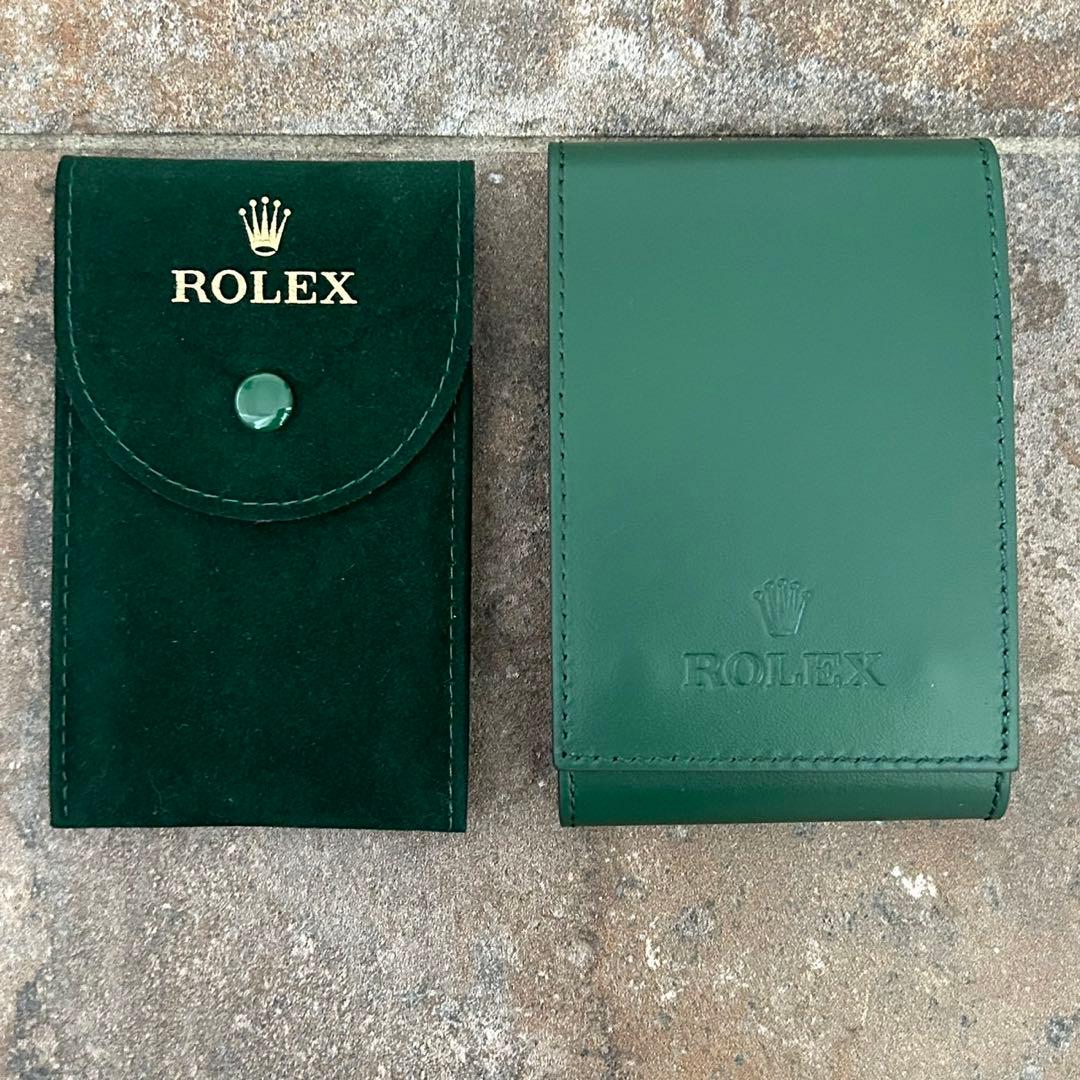 ROLEX ロレックス　時計ケース　携帯ケース　レザーケース　ケース　セット売り