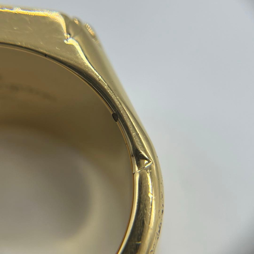 ルイヴィトン モノグラム シグネットリング Lサイズ 21号 M80191