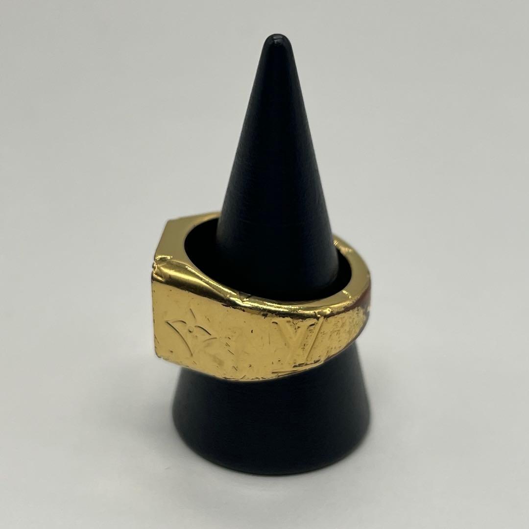 ルイヴィトン モノグラム シグネットリング Lサイズ 21号 M80191