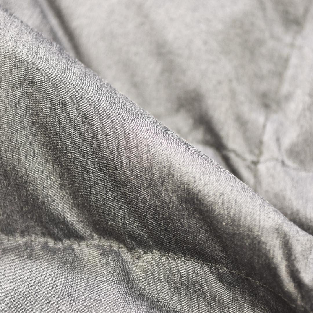 【上質】 シップス ストレッチファブリック ダウンジャケット 38 グレー ♪