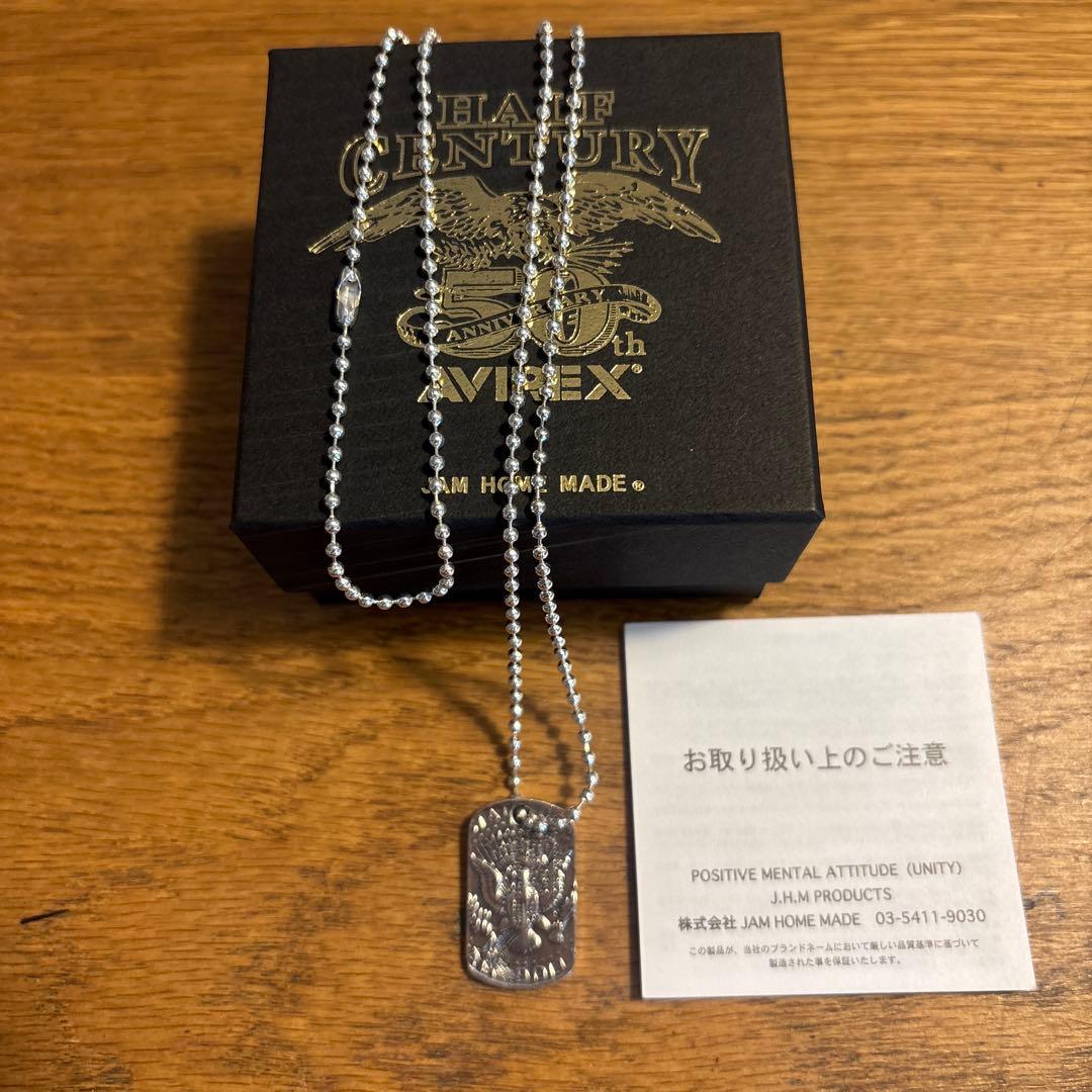 値下げJAM  MADE HALF CENTURY ドッグタグネックレス