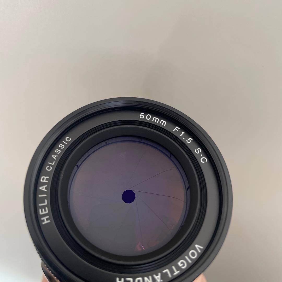 美品 Voigtlander HELIAR classic 50mm F1.5