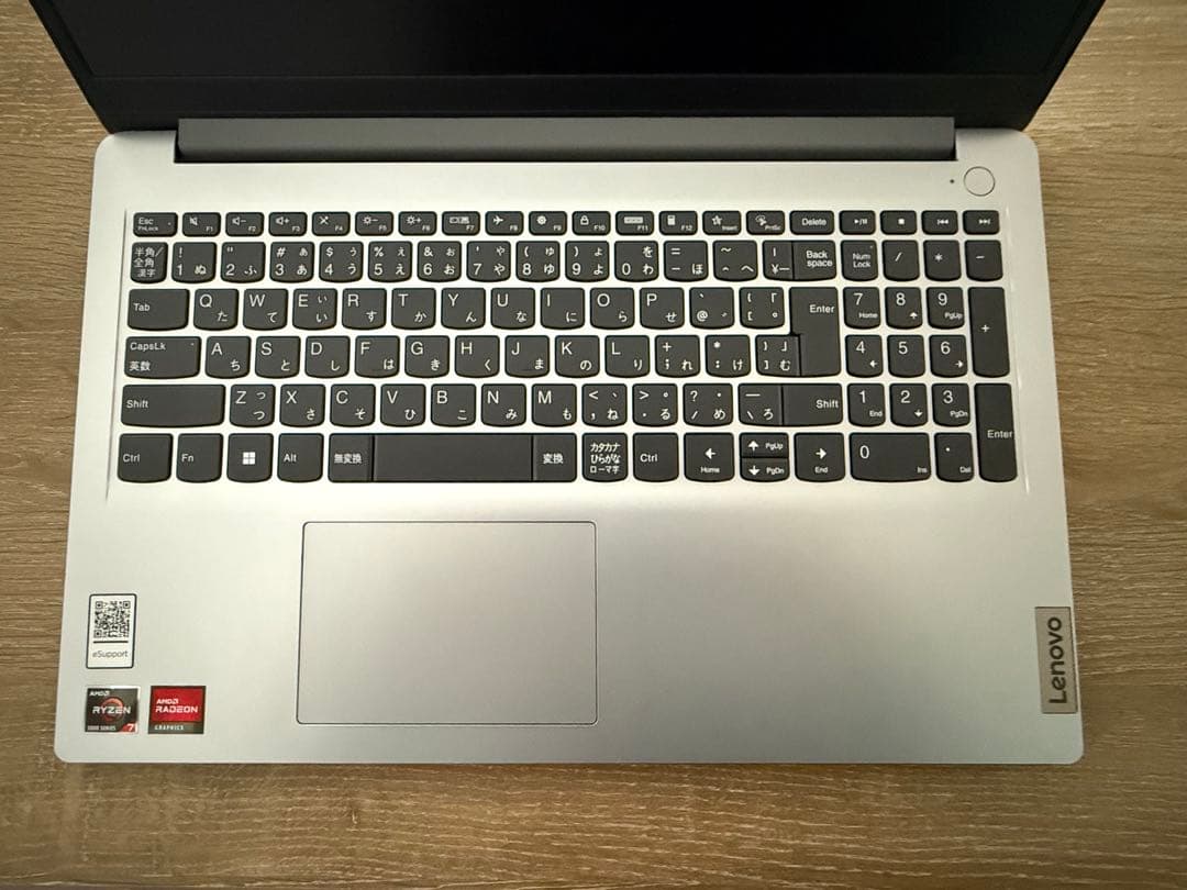 Windowsノート本体 IdeaPad Slim 170/Ryzen 7/16GB/SSD 512GB