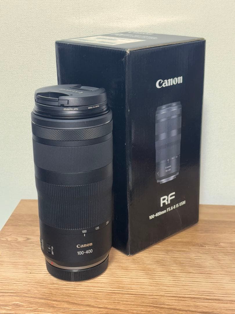 Canon RF 100-400mm F5.6-8 IS USM フィルタ付