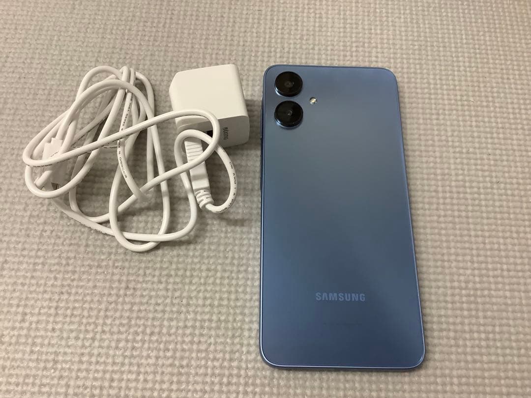 Galaxy A25 スマートフォン本体 青 充電器付き　美品