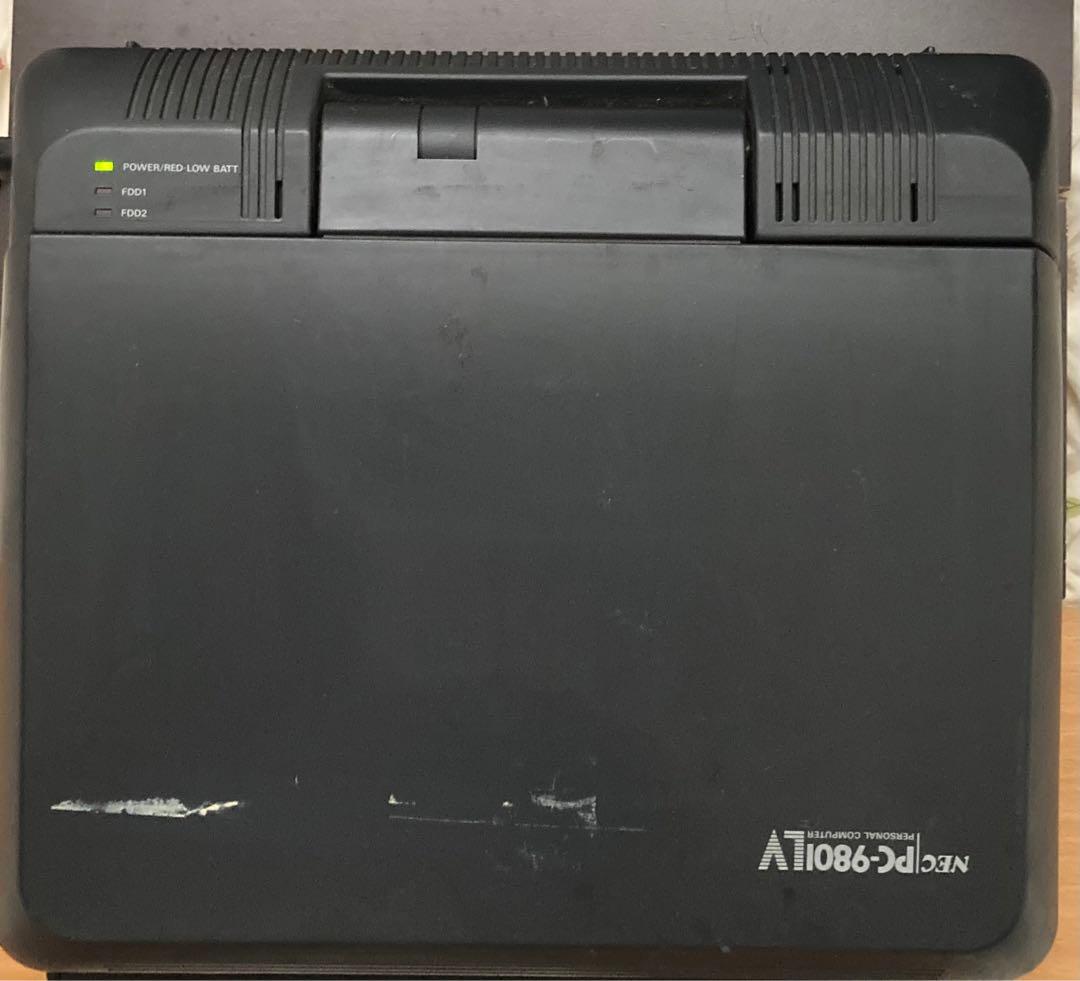 PC-9801LV,NECラップトップPC（ジャンク品）
