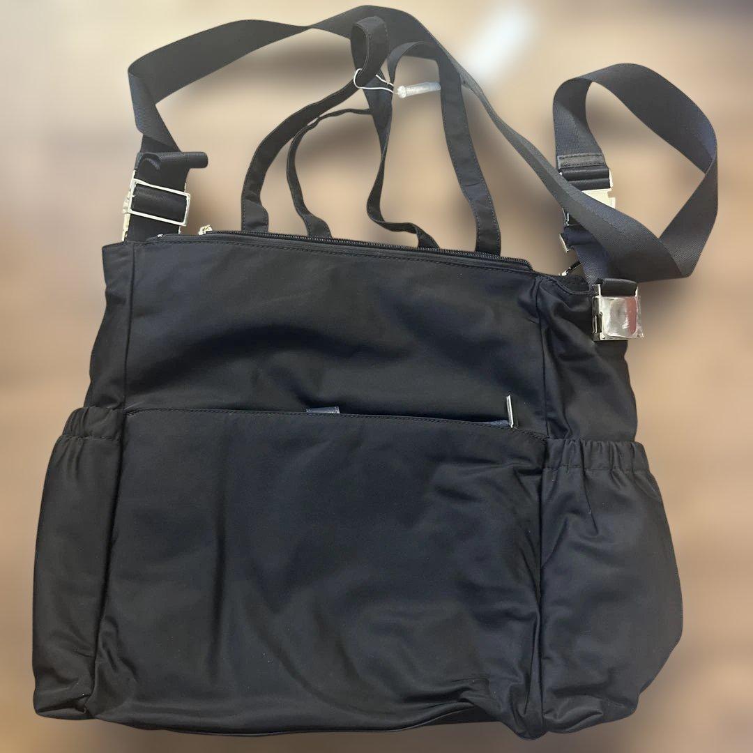 トリーバーチ　ナイロン　黒　マザーズバッグ　新品