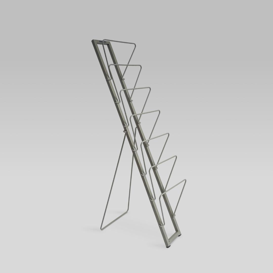 【US FURNITURE】公共用 インダストリアル パンフレットラック 本棚