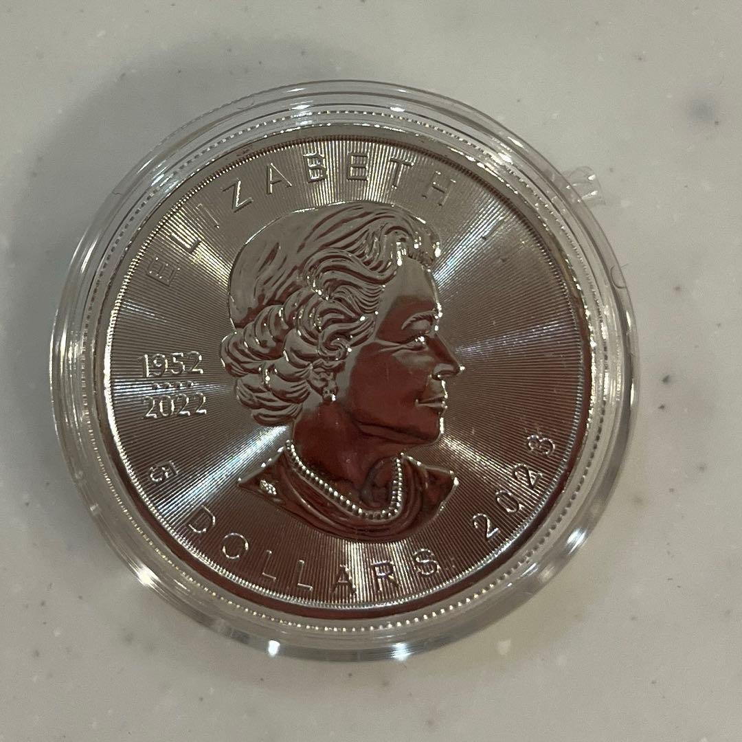2023年 カナダ メイプルリーフ 銀貨