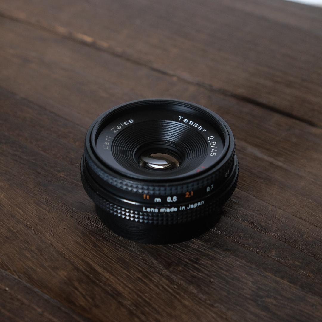 キコエル　CONTAX Carl Zeiss Tessar 45mm