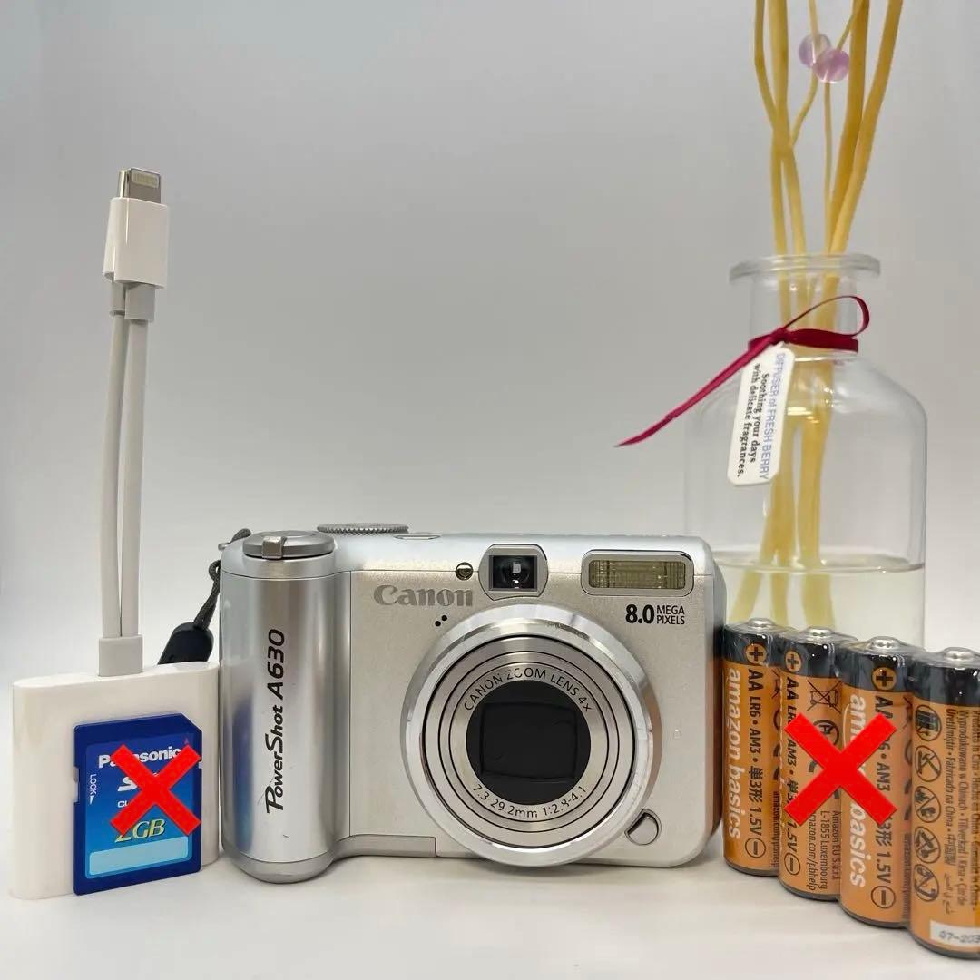 希少 名機✨Canon PowerShot A630✨動作確認済 スマホ転送OK