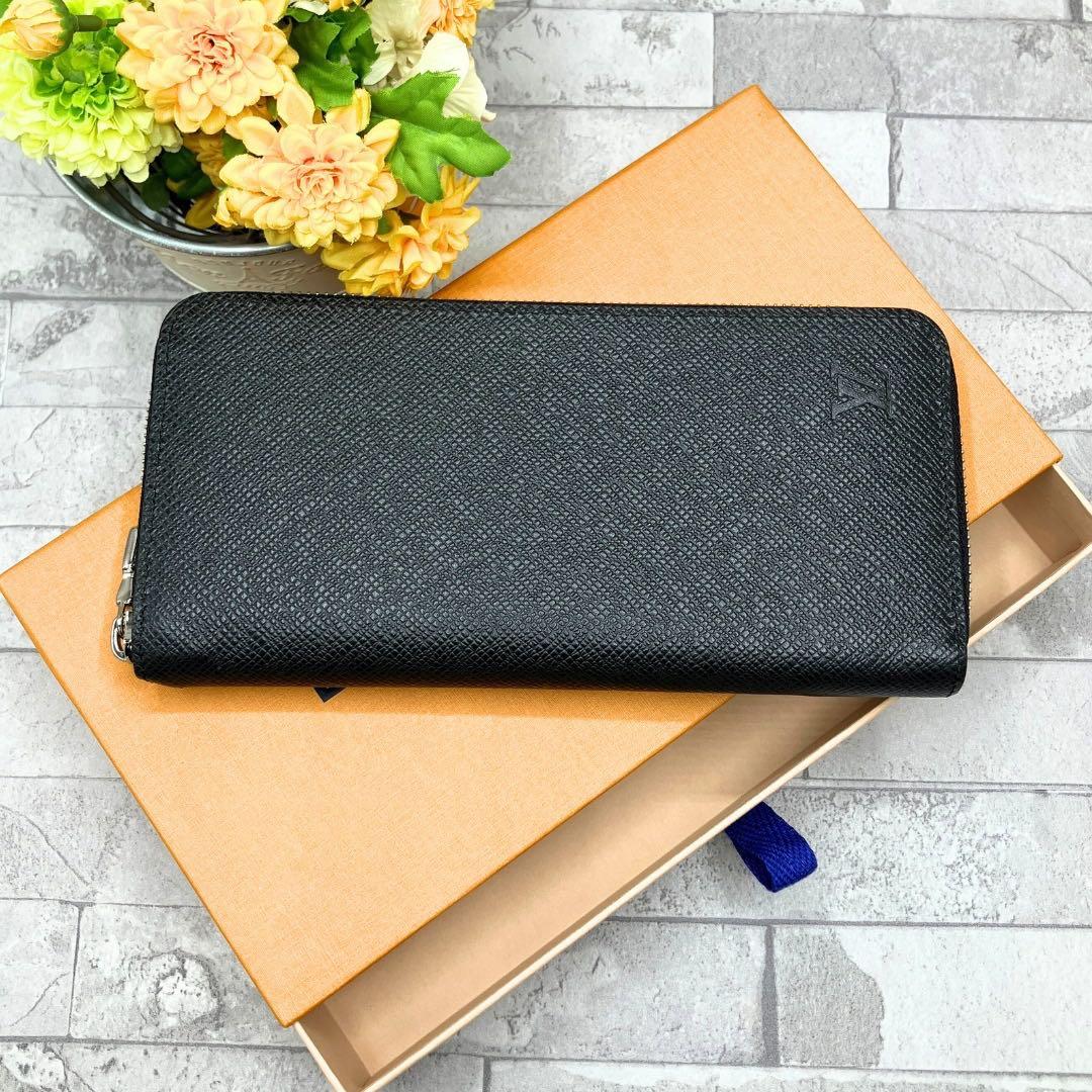 ルイヴィトン ジッピーウォレット・ヴェルティカル タイガ 長財布 定番 人気