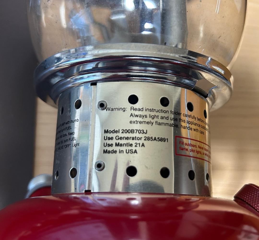 【l6style55】Coleman ランタン 200B 703J