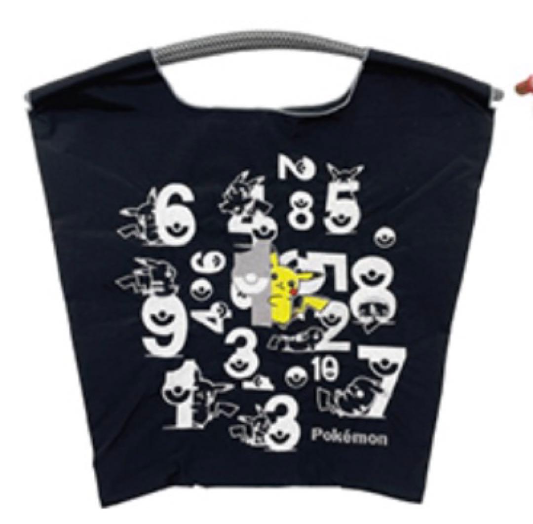 ボールアンドチェーン ポケモン エコバッグ M ブラック