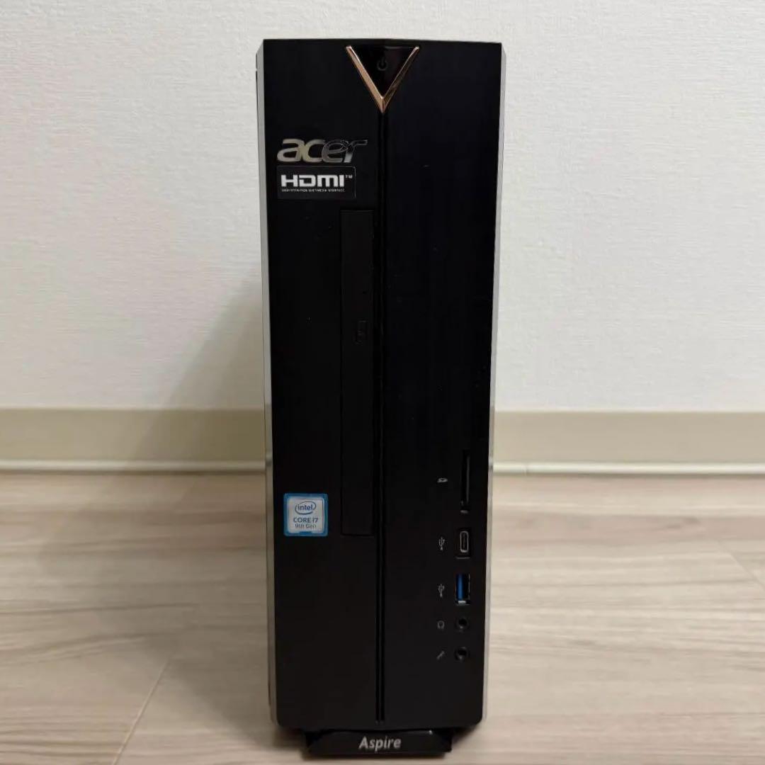 【HDMI使用不可】acer デスクトップPC XC-886-F78V