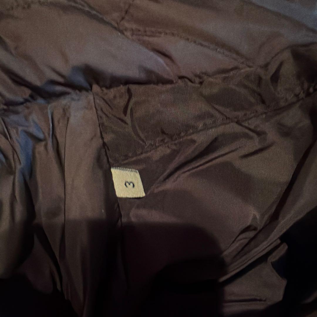 Moncler ブラック ショート丈 ダウンジャケット　希少サイズ3モンクレール