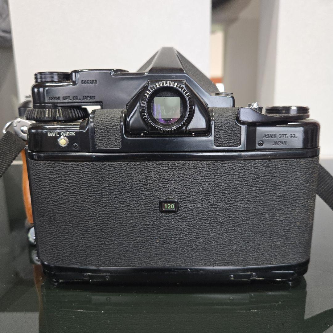 Pentax 6×7 TTL 105mm F2.4 ウッドグリップ付き