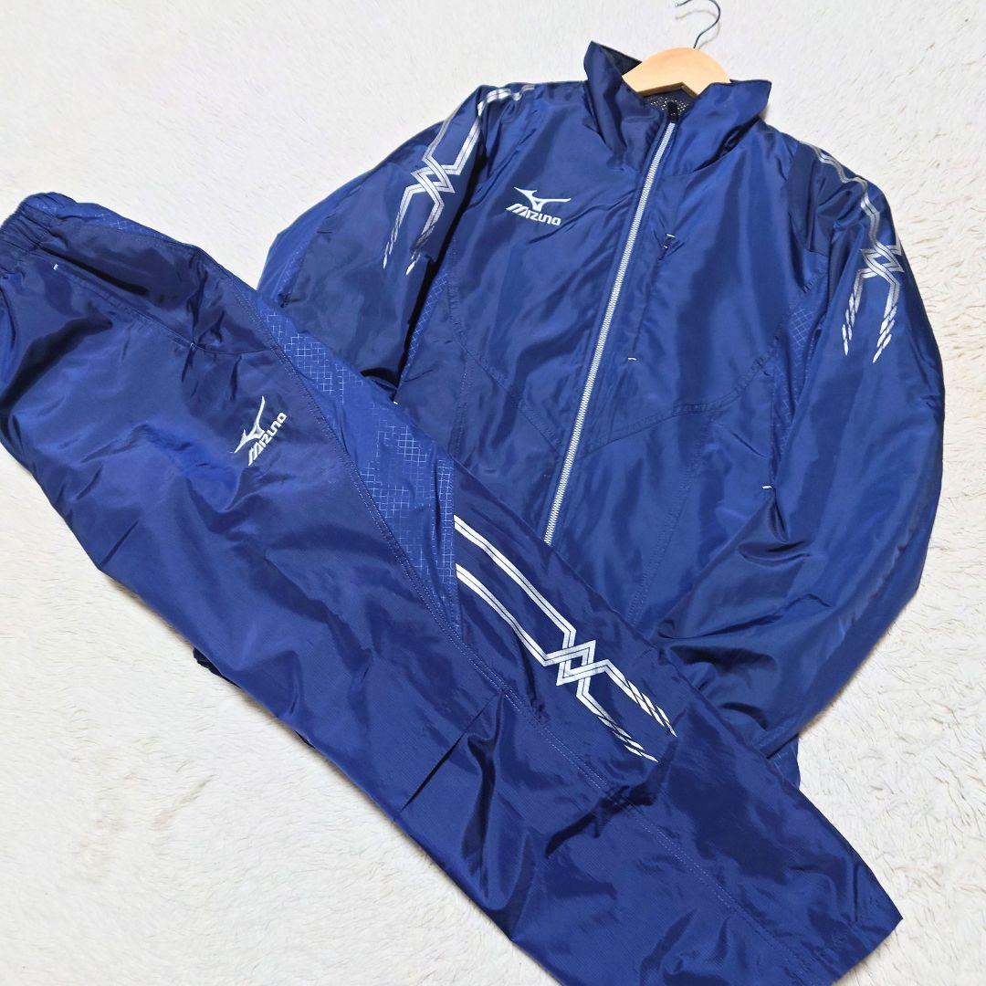 青ちゃん ミズノ MIZUNO 中綿セットアップ ブレスサーモ ネイビー