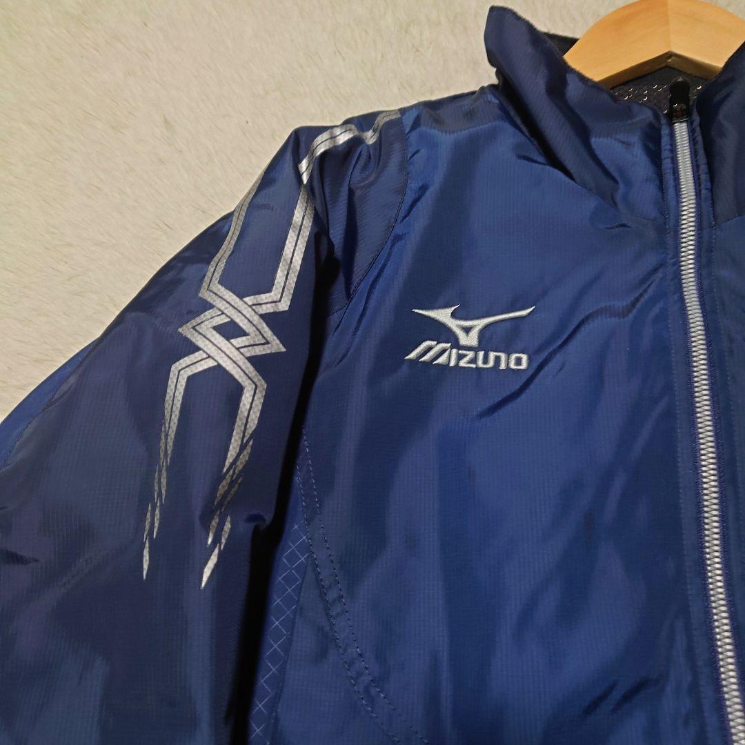 青ちゃん ミズノ MIZUNO 中綿セットアップ ブレスサーモ ネイビー