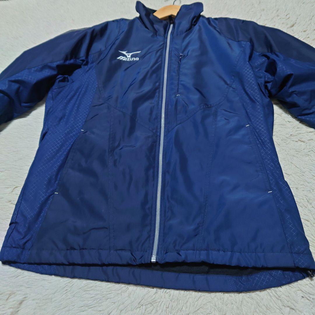 青ちゃん ミズノ MIZUNO 中綿セットアップ ブレスサーモ ネイビー