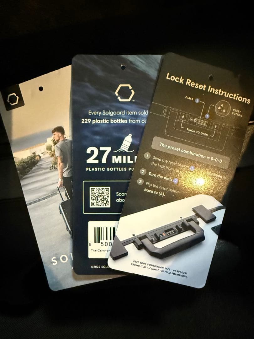 ソルガード★Carry-on Closet 機内持込39L SOLGAARD