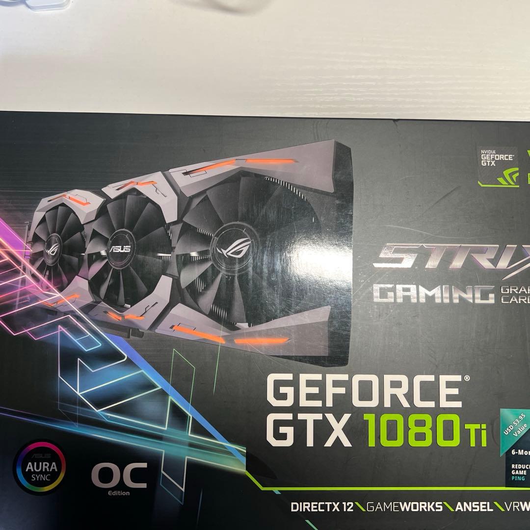 グラフィックボード・グラボ・ビデオカード ASUS STRIX GTX 1080 Ti OC