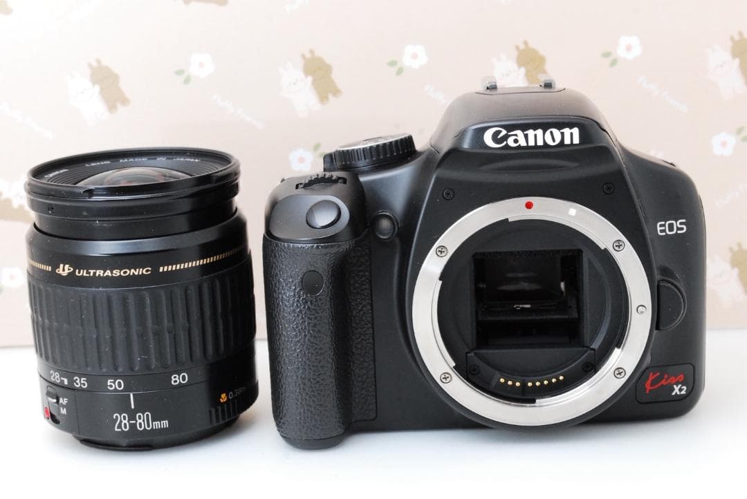 備品多数❤️ショット極少3298回❤️Canon eos Kiss X2❤️スマホ転送