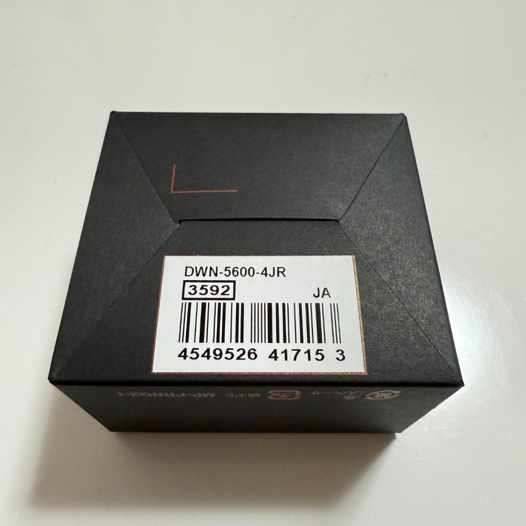 新品　CASIO G-SHOCK DWN-5600-4JR レッドリングウォッチ