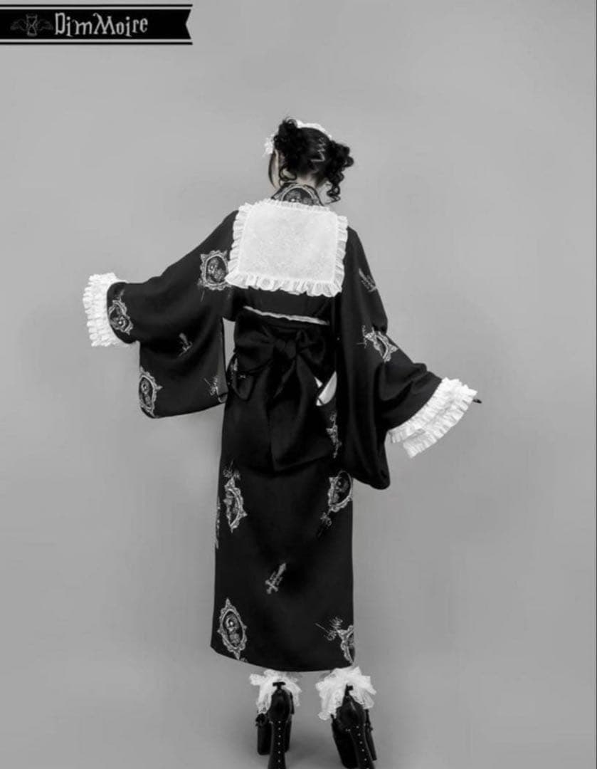 DimMoire【ディムモアール】夢骸の童話 浴衣セット/Black