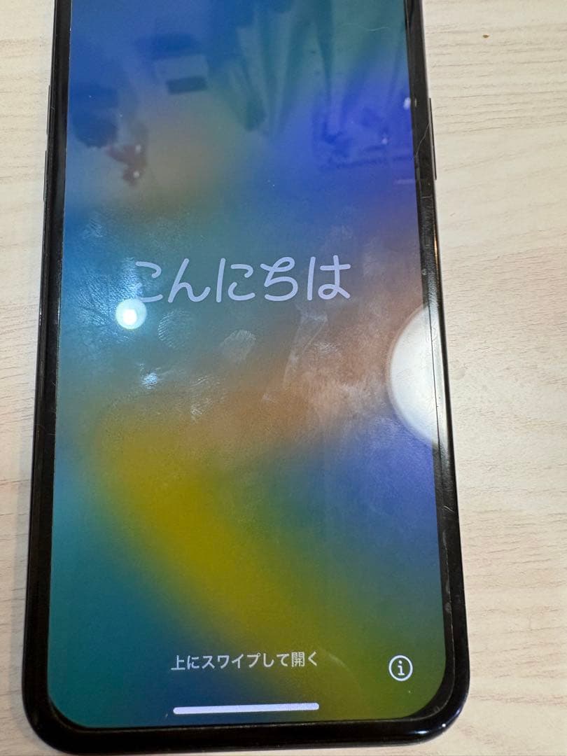 Apple iPhone X 本体　初期化済み