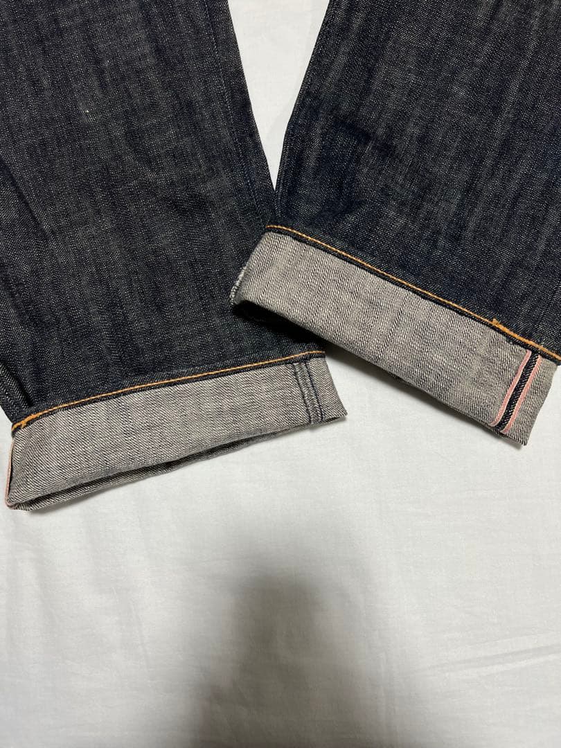 EVISU YAMANE 1926S 36×33 白大黒　ビックカモメ　リジット