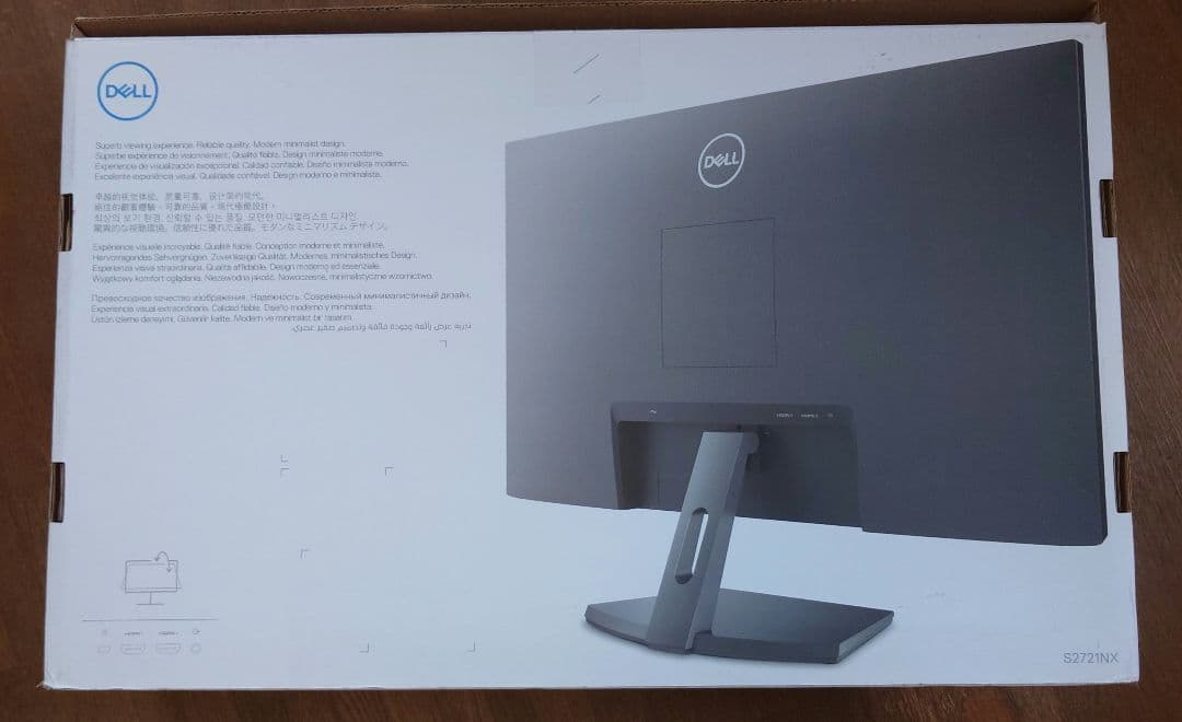 DELL 27 インチ モニター　S2721NX