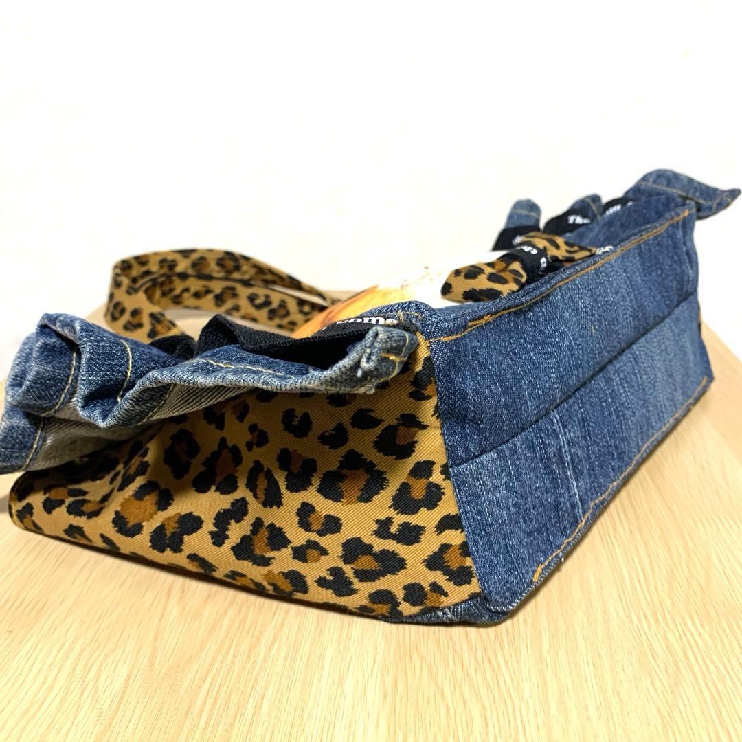 ゆ*ら様 コヤンイサムチョン　ハンドメイド　デニム　フリル　トートバッグ