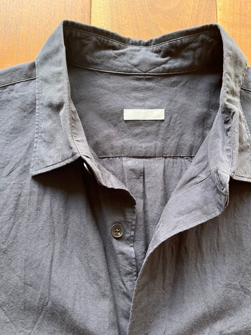 COMOLI 旧型 コモリシャツ ネイビー 3