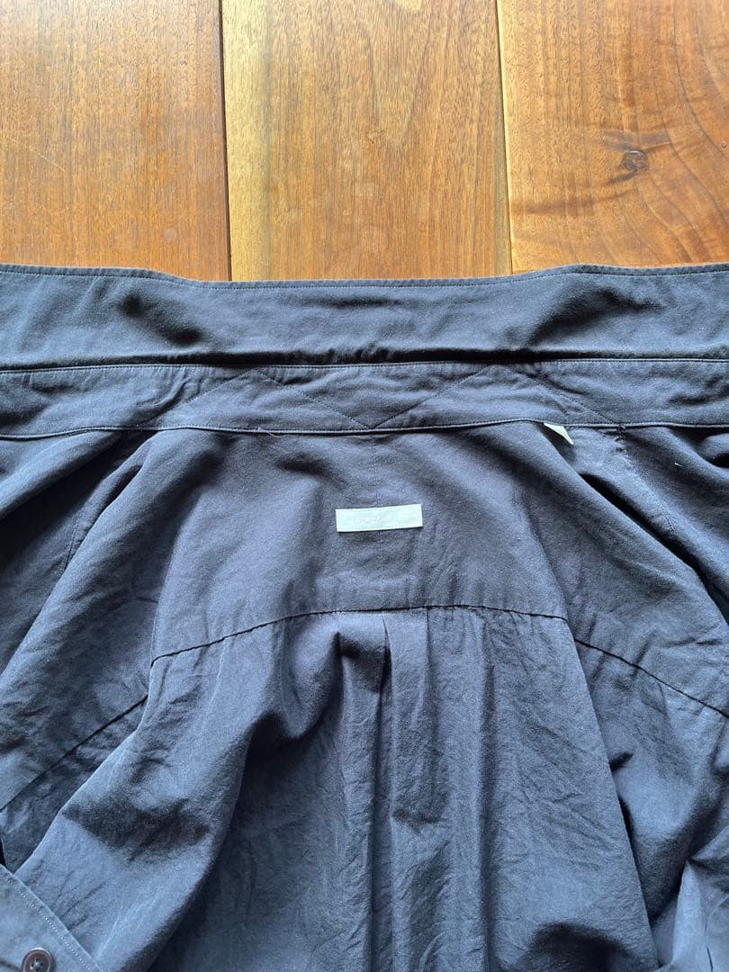 COMOLI 旧型 コモリシャツ ネイビー 3