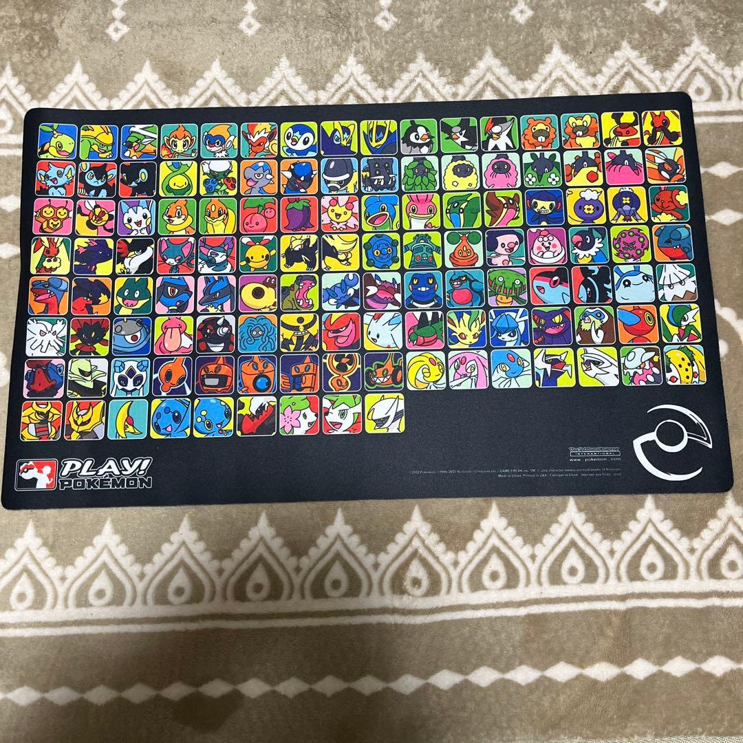 ポケモンカード　ポケモン　プレイマット　シンオウ　プロフェッサープログラム