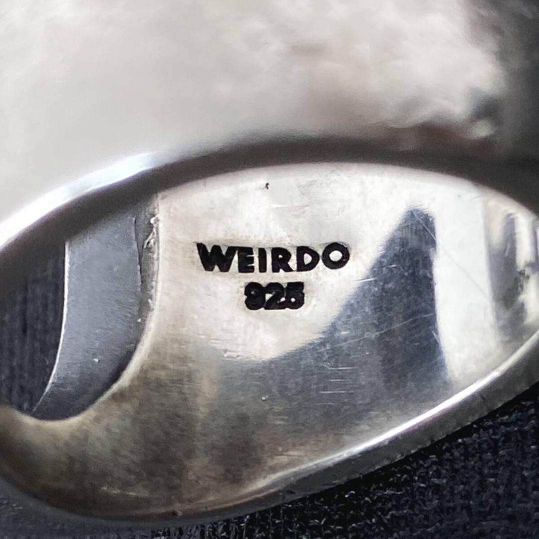 WEIRDO FUCK U RING シルバー925 ホースシューリング 21号