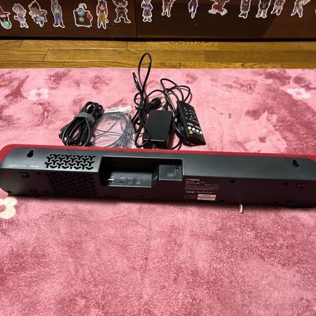 や*ち様 赤 サウンドバー スピーカー 本体
