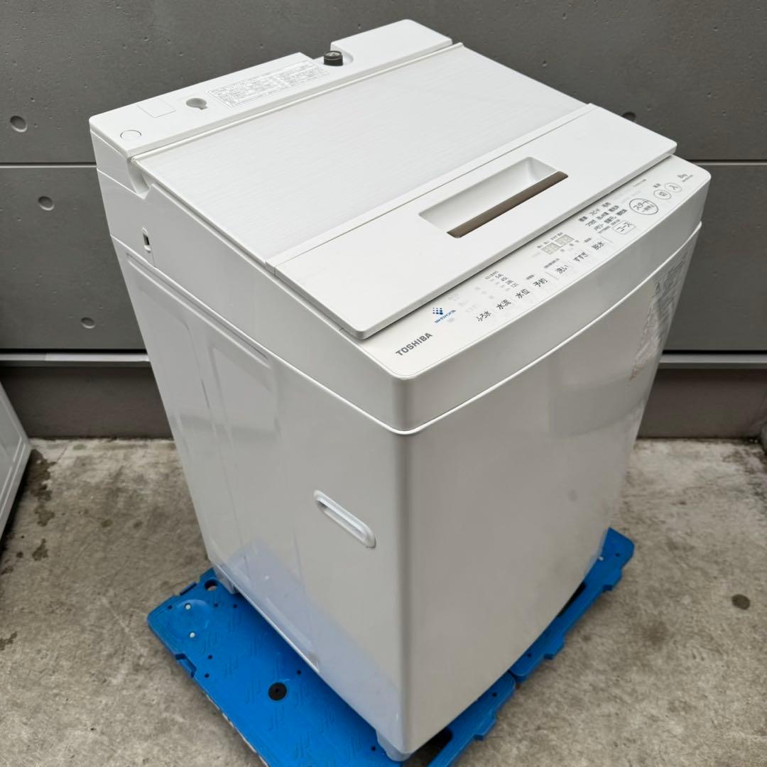 239⭐️2022年製★東芝　洗濯機　8KG 大型　インバーター　一人暮らし