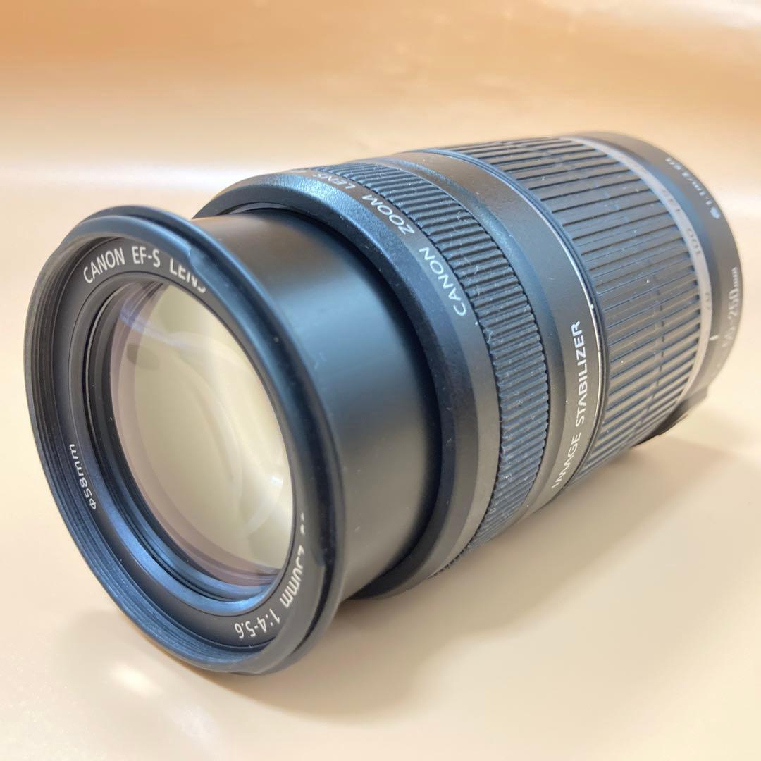 ◻︎ズームレンズ◻︎ Canon EF-S 55-250mm F4-5.6 IS