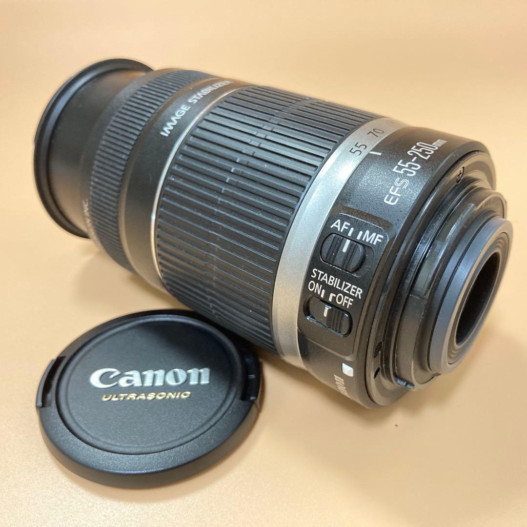 ◻︎ズームレンズ◻︎ Canon EF-S 55-250mm F4-5.6 IS