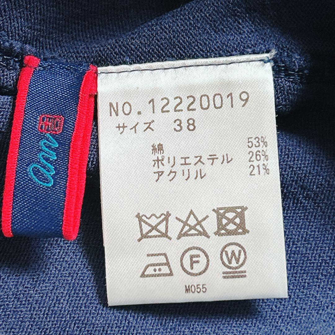 極美品⁂センソユニコ⁂アンキチ⁂タートルネックプルオーバー　ややロング　総柄　M