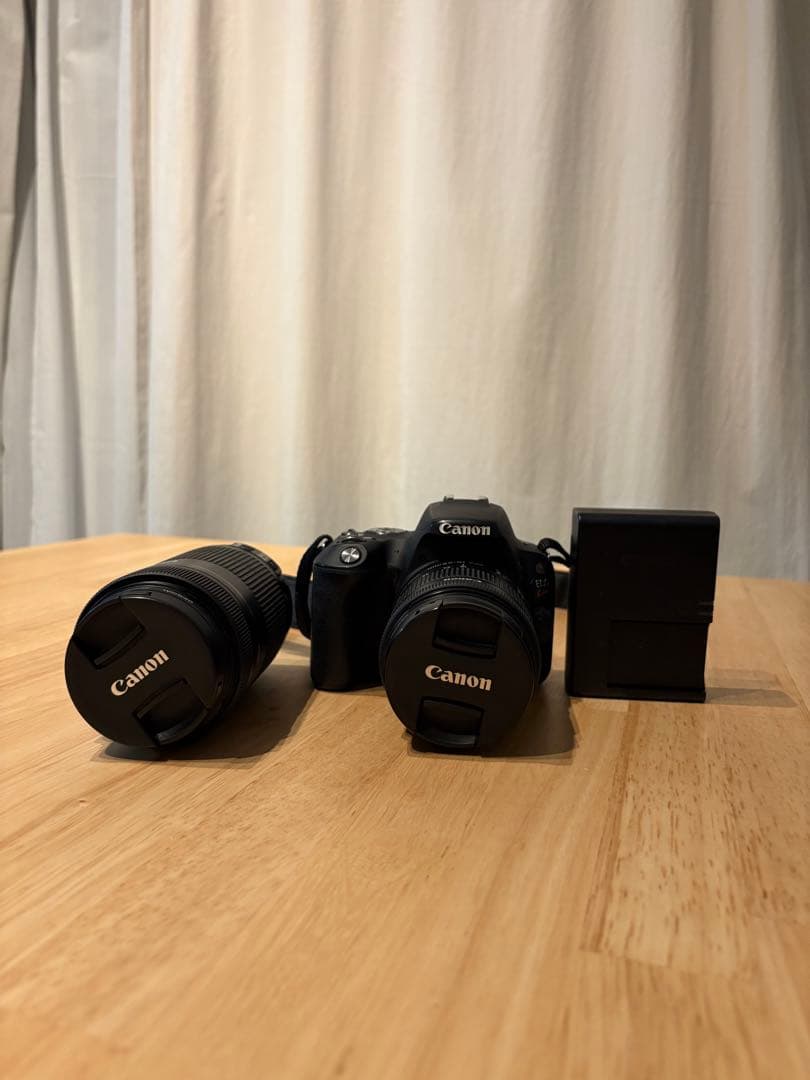 Canon 一眼レフカメラ レンズ2本付き