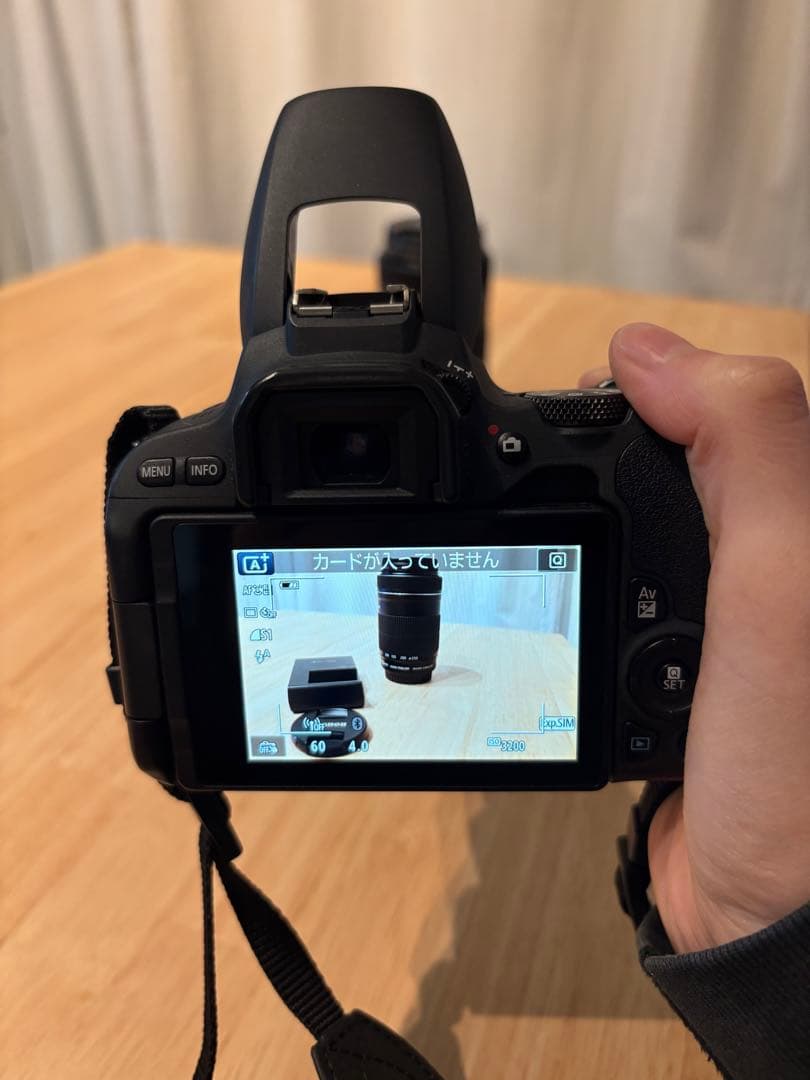 Canon 一眼レフカメラ レンズ2本付き