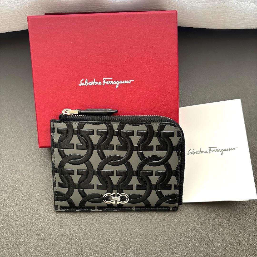 【新品・未使用】フェラガモ ガンチーニ ケース カードケース