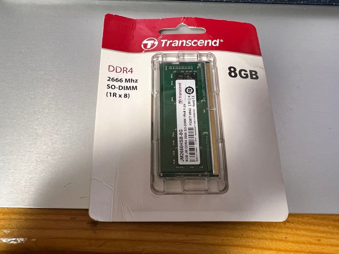 DDR4 8GB 2666Mhz 未使用新品