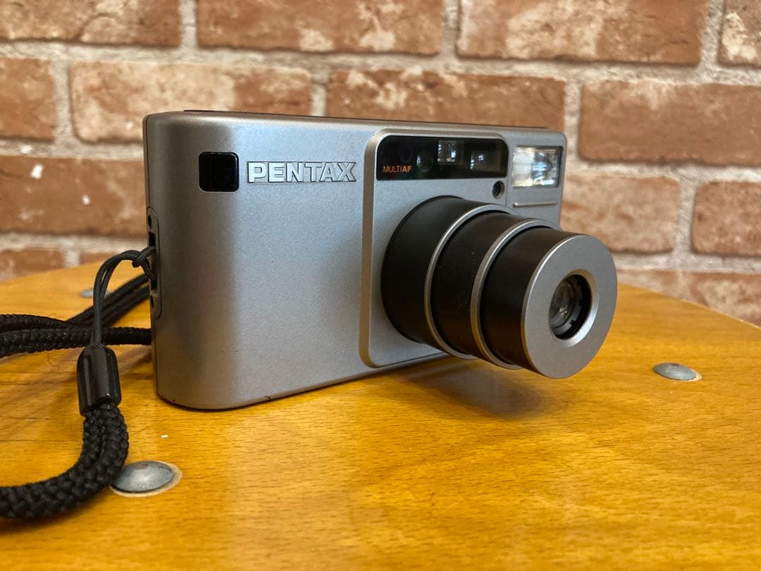 動作確認済　美品　pentax espino80 コンパクトフィルムカメラ付属付