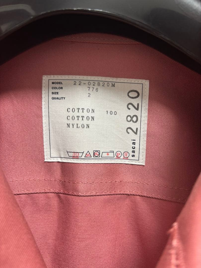 D*a様 sacai シャツアウター