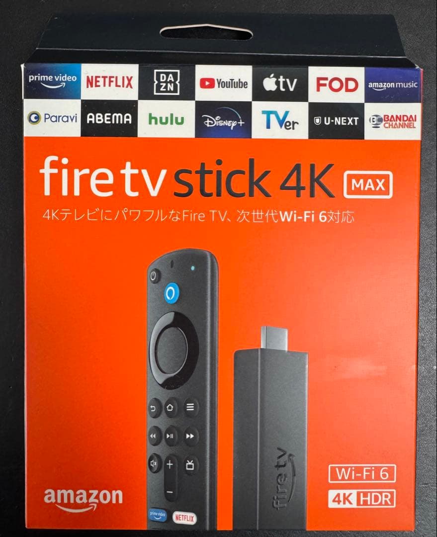 Amazon Fire TV Stick 4K Max 新品未開封