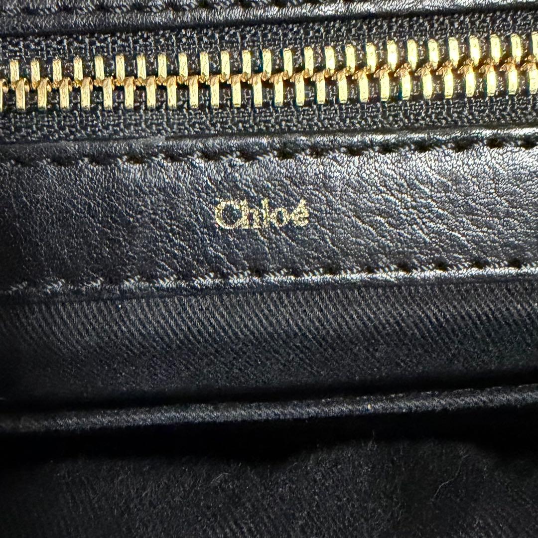 Chloé Alice レザー ハンドバッグ 大容量